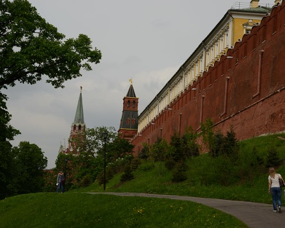 West wall of the Kremlin